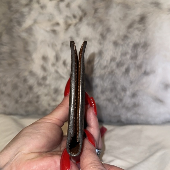 LV long agenda monogram VINTAGE wallet stamp code, CT0051 like new EUC - Picture 5 of 7